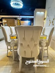  24 غرف سفرة وجلوس فخمة اطقم سفرة وطاولات