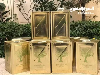  1 زيت زيتون بلدي . من جبال جرش