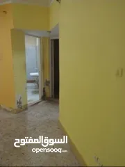  4 شقة بزايد 70 متر على الشارع الرئيس ارضى مرتفع بمدخل خاص
