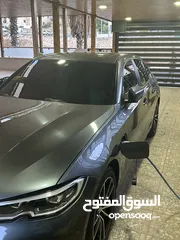  2 bmw 330e  وارد الوكالة ابو خضر بحالة الوكالة