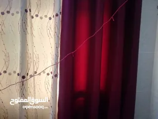  6 بردايه لون خمري قماش ثقيل كامله مع الجسر ولا غلطه بحاله ممتازه عدد واحد فقط