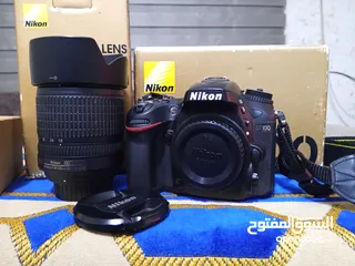  8 كاميرا نيكون 7100 d مع عدستها الاصليه وكاله و جميع اكسسواراها الاصلية