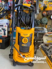  3 مضخات غسيل سيارات وسجاد وعدد يدويه مميزه