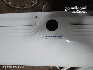  5 مكيف فريجيدير طن ونص غازو محبوس بحاله الوكاله اشتري وركب وبرابيشوا معاه 3 متر كت