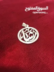  12 تفصيل الاسماء حسب الطلب بافضل جوده وفضه اصلي عيار صافي