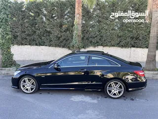  7 مرسيدس بنز E250 كوبيه 2010 AMG Kit  غرغورية مالك واحد بحالة الوكالة