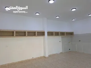  6 محلات تجارية وشقق للايجار في سوق مغير السرحان موقع مميز
