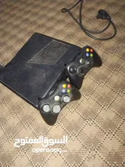  2 slim  xbox 360 بسعر مغري اقرئ الوصف ضروري بسعر الحرق والشرا ولله ما نقصر معه