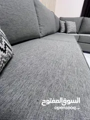  27 اطقم كورنرات تفصيل جديد ستايل امريكي  من افضل انواع الخشب والقماش والاسفنج  مع امكانية تغيير اللون