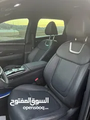  16 هونداي توسان/2022 فل الفل بدون فتحة سقف  2x4 ///240Hp بنزين + كهرباء  ( Haybrid) 1600cc