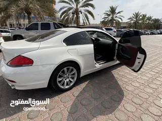  12 للبيع BMW 630i كوبيه بحالة جيدة ( من السيارات المميزة النادرة )