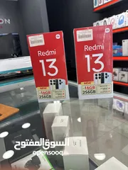  2 REDMI 13 8ram /256 g  ردمي 13 8را م /256 جيجا جديد  مسكر كفاله الوكيل الرسمي 12 شهر