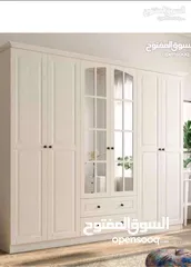 22 خزائن ملابس طابق جودة عالية تفصيل حسب الطلب جميع الوان طابق مقاس 250 عرض