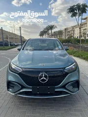  2 2024 EQE 500  Only One Verde Silver Color in Egypt EQE 500 SUV Luxury 4Matic Braumeister Premium sou