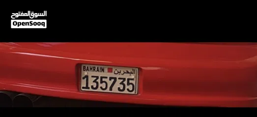  1 بيع رقم مميز مكون من ست ارقام 135735 على سيارة كومورو احمر موجود مالك واحد