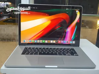  1 MacBook Pro 15 Retina 2014 i7 16GB Ram 256GB SSD لابتوب ابل