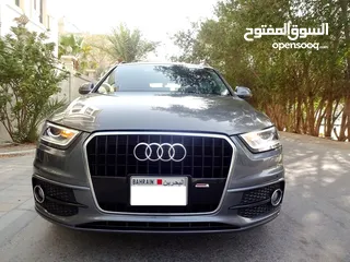  1 Audi Q3 2.0 L 2013 Grey Well Maintained Urgent Sale Expact Leaving
