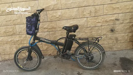  2 بسكلية كهربا 48 فولة 20 امبير مستعمل مش ناقصه اشي كفالة شهر عرابة جنين على 700 شيكل كاش