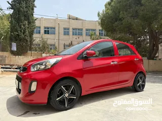  4 كيا بيكانتو 2016 للبيع اوتمات بنزين ماتور 1250 جنط مغنيسيوم تحكم ستيرنك   السيارة بالصلاة على النبي