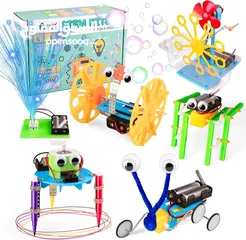  1 6-in-1 STEM Robotics Science Kit for Kids!