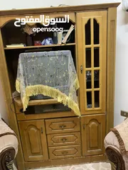  5 طقم كنب عشر مقاعد ثقيل مع معرض تلفزيون مع طاولات