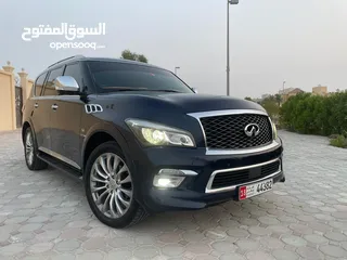  14 انفنيتي QX80 2016 خليجي