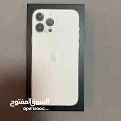  14 iPhone 13 Pro (128GB/256GB)  جديد كفالة لمدة عام من تاريخ الشراء