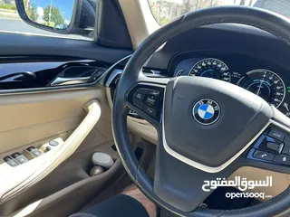 8 BMW 530 e 2018 مالكً واحد ، وارد من الشركة ،