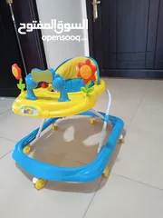  4 Baby Walker with adjustment with music