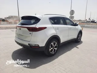  27 كيا سبورتاج 2020 خليجي ابيض Kia Sportage 2020 GCC White