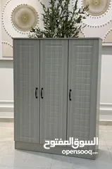  3 الخزانة الثلاثية الفاخرة – سعة أكبر وشكل أرتب  قطعة بتغيّر مدخل البيت 180 درجة... واسعة، قوية،