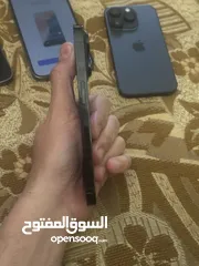  4 ايفون 14 برو 256 جيجا لون اسود بطاريه 100