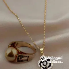  1 طقم سنسله وخاتم