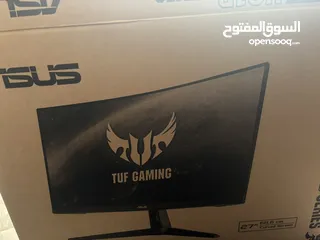  3 شاشة اسوس tuf Gaming VG1B series 27 in  165hr الشاشه ما استعملتها بكرتونتها للبيع بسبب السفر