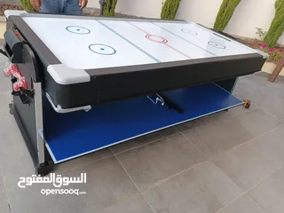  21 طاوله متعددة الألعاب4في1 متوفره الان أعلى جوده ومواصفات ستاندر بكامل اكسسواراتها لكل لعبه يوجد توصيل