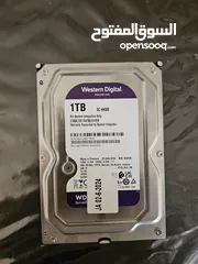  1 هاردسك 1tb WD Purple
