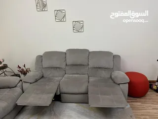  3 Recliner sofa set ( 3 + 1 + 1 )