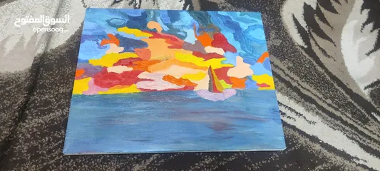  4 لوحة الإبحار بالأعماق بألوان جذابه للبيع