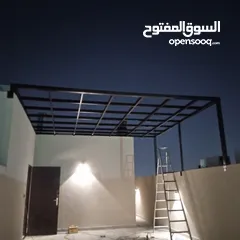  2 مظلات وسواتر وبرجولات وجلسات