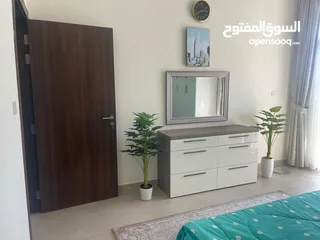 10 لليجار شقه غرفه وصاله مفروشه فرش فندقي في الفرجان Flat for rent in furjan 1bhk with 2 washroom