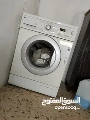  1 غساله LG بحاله ممتازة جدا