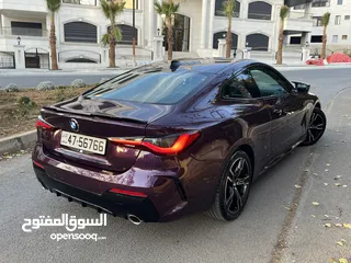  11 Bmw G22 4 series Coupe 2022  kit M interior/exterior Low Mileage 11000km  وارد.               اوروبي