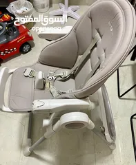  7 كرسي مع طاولة للاطفال ، adjustable feeding chair with table