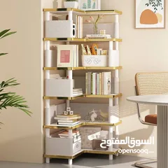  4 مكتبة شكل زاوية