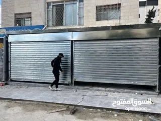  10 مخزن غير تجاري للإيجار في طبربور بجانب دوار المشاغل في عمارة على شارعين