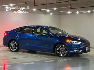  19 Ford Fusion 2017 Titanium بحالة الوكالة