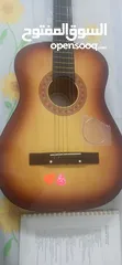  3 Guitar with cover - Hardly used in good condition
