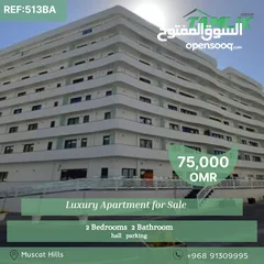  1 Luxury Apartment for Sale in Muscat Hills  REF 513BA