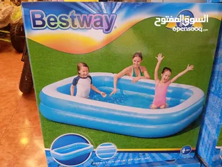  1 بركة  BESTWAY / INTEX جلد اصلي  من الشركة الاصلية