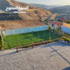  27 شاليه فاخر للبيع في جرش - موقع مرتفع و خصوصية كاملة